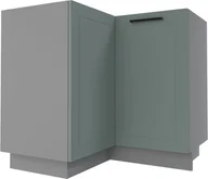 Meble kuchenne - Bergamo Szafka Dolna Narożna D12/90 Miętowy Mat - miniaturka - grafika 1