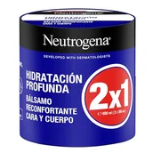 Balsamy i kremy do ciała - Neutrogena Norweska formuła głęboko nawilżający balsam do ciała i twarzy z technologią Pro-Ceramid do skóry suchej - miniaturka - grafika 1