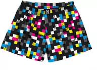 Spodnie i spodenki dla chłopców - Horsefeathers MANNY cmyk check szorty męskie z nadrukiem - M - miniaturka - grafika 1