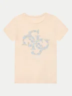Koszulki i topy damskie - Guess T-Shirt J5GI02 K6YW4 Różowy Regular Fit - miniaturka - grafika 1