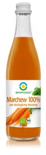 Bio Food Sok z marchwi 100% tłoczony 500 ml Bio - Soki i napoje niegazowane - miniaturka - grafika 1