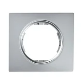 Wyłączniki światła i elektryczne - LEDart LEXMAN pojedyncza Ardea srebrno LEXMAN - miniaturka - grafika 1