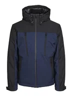Kurtki męskie - Jack&JONES Męska kurtka JCOABEL, granatowa, M (DE) - miniaturka - grafika 1