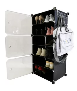 SZAFKA PÓŁKA NA BUTY OBUWIE ORGANIZER REGAŁ MODUŁOWA 6 PÓŁEK ST1002 - Szafki na buty - miniaturka - grafika 1
