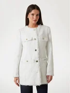 Kurtki damskie - Guess Kurtka przejściowa 171855 Biały Classic Fit - miniaturka - grafika 1