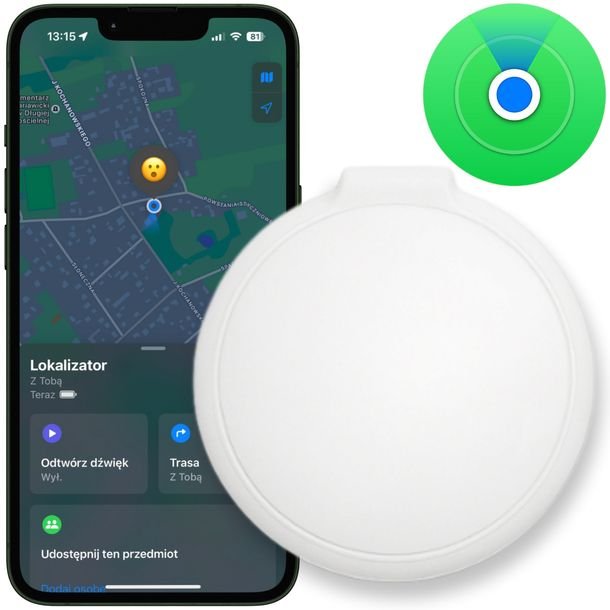 Lokalizator Do Kluczy Plecaka Psa Kota Brelok Apple Find My Tag Bluetooth
