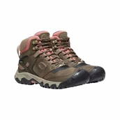 Buty trekkingowe damskie - Buty trekkingowe damskie KEEN RIDGE FLEX MID WP - miniaturka - grafika 1