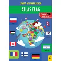 Wilga / GW Foksal Atlas flag. Świat w naklejkach Patrycja Zarawska