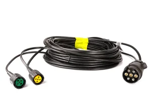 Wiązka Elektryczna Do Przyczepki 7 M - Wtyczka 7-Pin Bajonet 5-Pin - Akcesoria do przyczep i kamperów - miniaturka - grafika 1