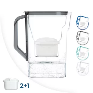 DZBANEK FILTRUJĄCY WESSPER 2,7L + 3X FILTR AQUAMAX - Dzbanki filtrujące - miniaturka - grafika 1