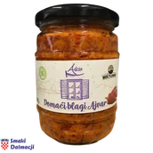 Pasty warzywne - Pasta paprykowa Ajvar słoik 580g Adria - miniaturka - grafika 1