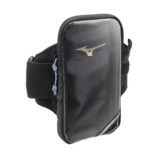 OPASKA NA RAMIĘ MIZUNO ARM POUCH CR BLACK DO BIEGANIA - Etui i futerały do telefonów - miniaturka - grafika 1