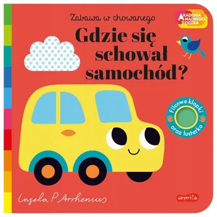 Książeczka Gdzie Się Schował Samochód ? Harperkids - Komiksy dla dzieci - miniaturka - grafika 1
