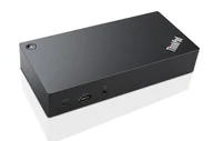 Stacje dokujące i replikatory portów - Lenovo ThinkPad USB-C Przewodowa USB 3.2 Gen 1 (3.1 Gen 1) Type-C Czarny - miniaturka - grafika 1