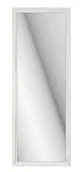 Lustra - Prostokątne lustro ścienne w kolorze białego drewna T2-G51 - miniaturka - grafika 1