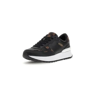 Damskie Sneakersy GUESS VINSA2 FLPVN2PEL12-BLACK – Czarny - Sneakersy damskie - miniaturka - grafika 1