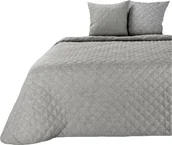 Narzuty - Narzuta 220 x 240 Pikowana Len1 Stalowy - miniaturka - grafika 1