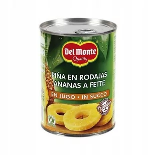 Del Monte Premium Ananas plastry w puszce 435 g - Konfitury, marmolady, powidła - miniaturka - grafika 1