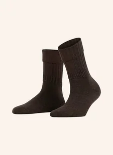 Falke Skarpety Striggings braun - Skarpetki damskie - miniaturka - grafika 1