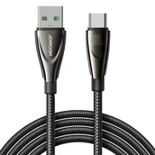 Kable USB - Kabel przewód w oplocie Pioneer Series USB-A - USB-C 100W 1.2m czarny - miniaturka - grafika 1
