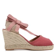 Espadryle damskie - Espadryle Gioseppo BURITI 68828-P Bordowy - miniaturka - grafika 1