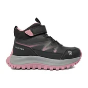 Buty dla dziewczynek - Trzewiki HUNTER CEO-H8-478(IV)DZ - miniaturka - grafika 1