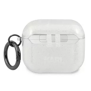 Karl Lagerfeld KLA3UCHGS AirPods 3 cover srebrny/silver Glitter Choupette - Akcesoria do słuchawek - miniaturka - grafika 2