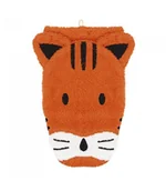 Kosmetyki kąpielowe dla dzieci - Myjka Do Kąpieli Dla Dzieci, Rękawica Kąpielowa Duża, Tygrys Theo, Bawełna Organiczna, Gots, Fürnis - miniaturka - grafika 1