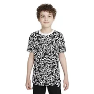 Koszulki dla dziewczynek - Koszulka dziewczęca Nike B NSW Futura AOP - miniaturka - grafika 1