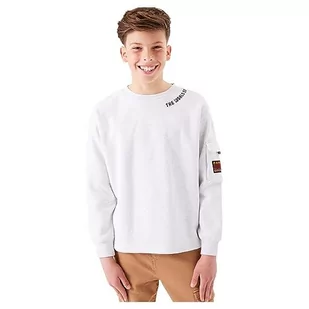 Garcia Kids Bluza chłopięca, White Melee (625), 146 - Bluzy dla chłopców - miniaturka - grafika 1