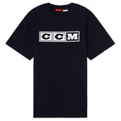Koszulki dla dziewczynek - Koszulka dziecięca CCM Vintage Tee Navy L - miniaturka - grafika 1