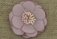 Zabawki kreatywne - [050137] Kwiatki cynie 40mm pudrowy róż - miniaturka - grafika 1