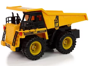 Wywrotka Budowa 2.4G R/C Żółta 1:12 Dźwięk - Zabawki zdalnie sterowane - miniaturka - grafika 2