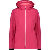 Kurtki damskie - CMP damska kurtka Softshell z odpinanym kapturem, Fuxia, 54 - miniaturka - grafika 1
