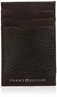 Portfele - Tommy Hilfiger Męski TH Central NS CC uchwyt dwustronny portfel, czarny, jeden rozmiar - miniaturka - grafika 1