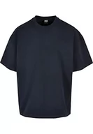Koszulki męskie - Urban Classics Męski t-shirt Ultra Heavy Oversized Tee T-Shirt, granatowy, 4XL, granatowy, 4XL - miniaturka - grafika 1