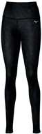 Legginsy - Legginsy damskie Mizuno  Printed Tight /Black XS - miniaturka - grafika 1
