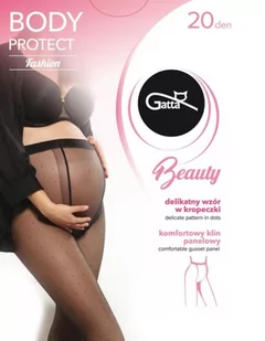 RAJSTOPY GATTA GB BODY PROTECT 20 WZ 01 (kolor czarny, rozmiar 4) - Rajstopy - miniaturka - grafika 1