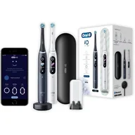 Szczoteczki elektryczne - Oral-B iO 8 2szt. White&Black - miniaturka - grafika 1