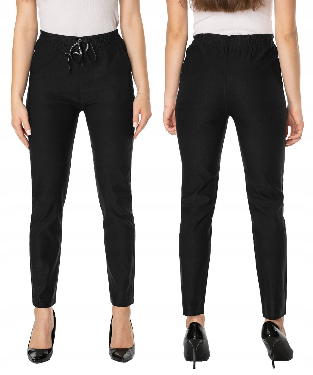 Eleganckie Spodnie Cygaretki Damski K551-1 4XL/5XL