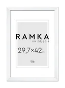 Ramki na zdjęcia - Ramka na zdjęcia A3 29,7x42 cm Biała - miniaturka - grafika 1