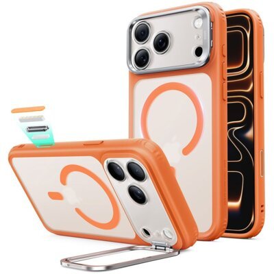 Etui ESR Classic Hybrid Kickstand MagSafe do Apple iPhone 17 Pro Max/18 Pro Max Pomarańczowy