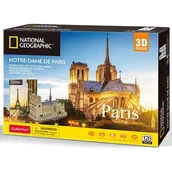Puzzle - Cubicfun Puzzle 3D National Geographic Notre-Dame - miniaturka - grafika 1