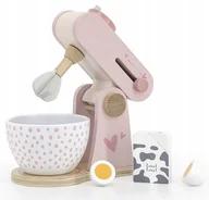 Zabawy w naśladowanie dorosłych - Label Label Robot kuchenny drewniany różowy zabawka w kuchnie - miniaturka - grafika 1