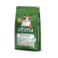 Sucha karma dla kotów - Ultima Cat Hairball, indyk i ryż - 7,5 kg - miniaturka - grafika 1