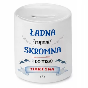 Skarbonka Dla Martyny Urodziny Idealny Prezent z Nadrukiem ze Zdjęciem - Skarbonki Skarbonka Dla Martyny Urodziny Idealny Prezent z Nadrukiem ze Zdjęciem - Skarbonki - miniaturka - grafika 1