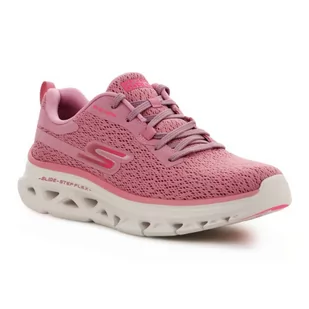 Buty Skechers Step Flex W 128890-PNK różowe - Buty sportowe damskie - miniaturka - grafika 1