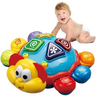 Zabawki interaktywne dla dzieci - Interaktywna Biedronka Edukacyjna z melodiami i światłem jeździ +12m - miniaturka - grafika 1