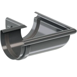 Narożnik zewnętrzny 130/90° PVC RAL7016 KROP - Rynny i akcesoria - miniaturka - grafika 1