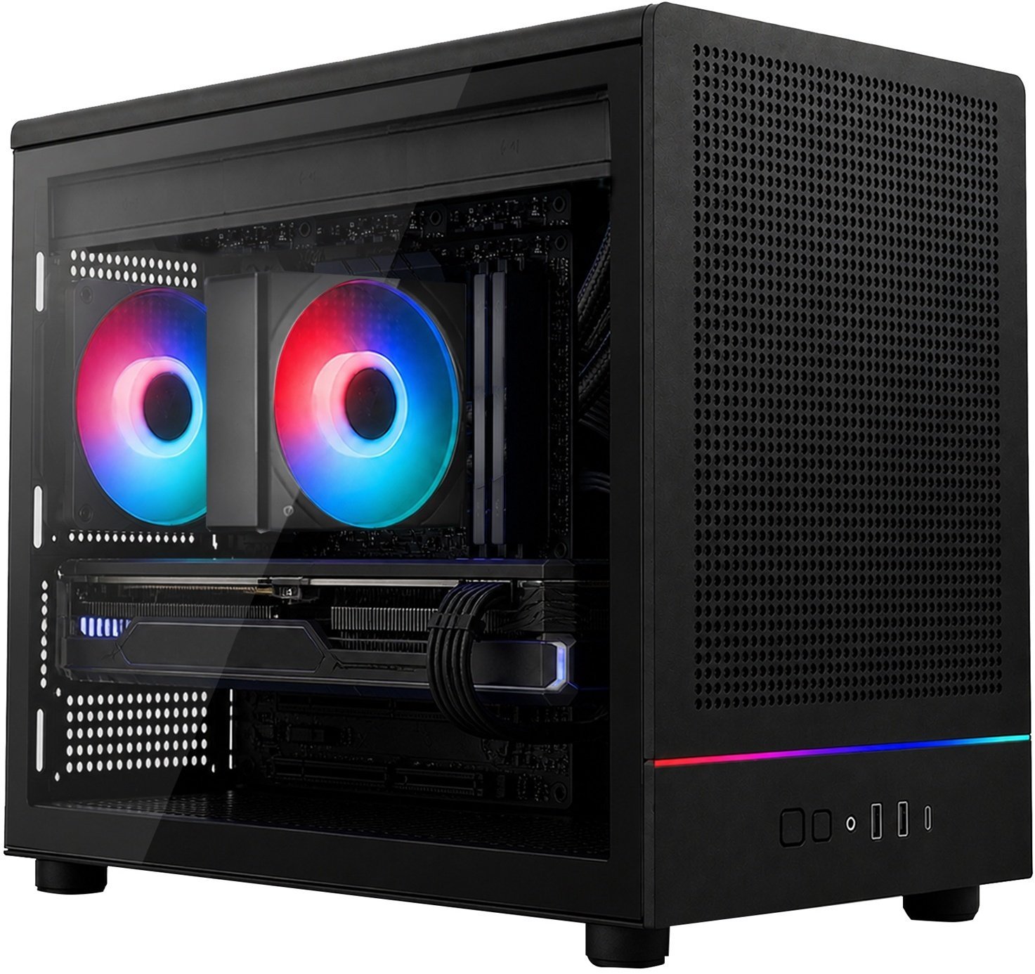 Vist VIST ARGB PC Ryzen 5 3600 RTX 3050 16GB SSD 1TB M.2 WIFI W11 VI2847